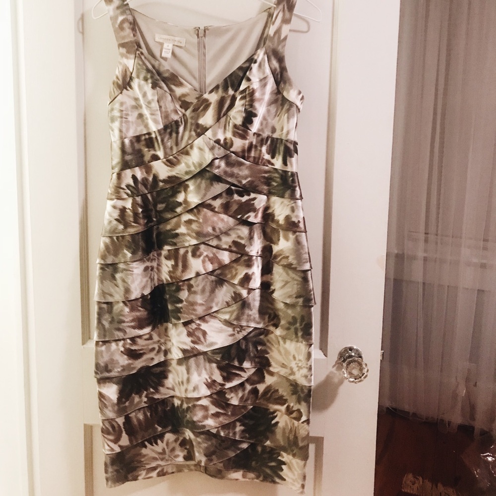 London Fog Cocktail wedding dress